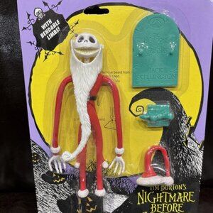 1993 Hasbro Nightmare Before Christmas Jack as Santa Figure Unopened